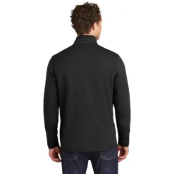 Eddie Bauer ® Sweater Fleece 1/4-Zip -Travel Storage Store EB254 black model back 550x550.jpg