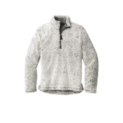 Port Authority® Cozy 1/4-Zip Fleece 16 Port Authority® Cozy 1/4-Zip Fleece -Travel Storage Store F130 greyheather flat front 550x550.jpg