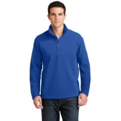 Port Authority® Value Fleece 1/4-Zip Pullover -Travel Storage Store F218 trueroyal model front 102016 550x550.jpg
