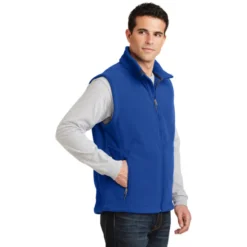 Port Authority® Value Fleece Vest -Travel Storage Store F219 trueroyal model 3q 102016 550x550.jpg