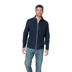 Port Authority® Microfleece Jacket -Travel Storage Store F223 truenavy model ga19 550x550.jpg