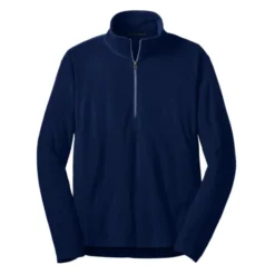 Port Authority® Microfleece 1/2-Zip Pullover 16 Port Authority® Microfleece 1/2-Zip Pullover -Travel Storage Store F224 TrueNavy flat Front 060912 550x550.jpg
