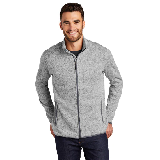 Port Authority® Sweater Fleece Jacket 2 Port Authority® Sweater Fleece Jacket - Image 2
