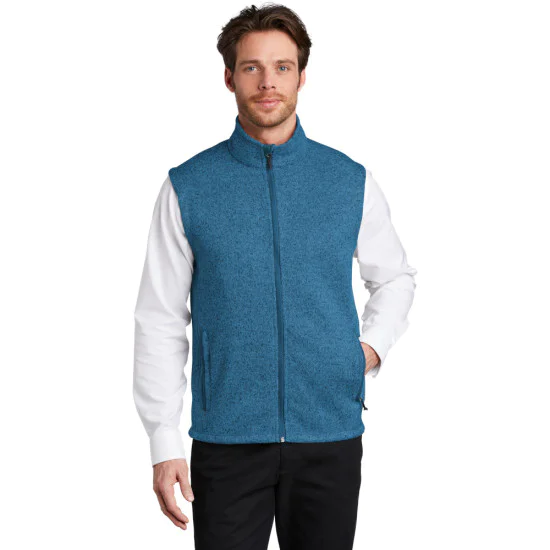 Port Authority ® Sweater Fleece Vest 1 Port Authority ® Sweater Fleece Vest