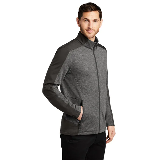 Port Authority® Grid Fleece Jacket 4 Port Authority® Grid Fleece Jacket - Image 4