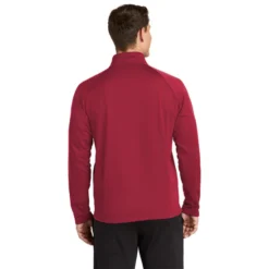 Sport-Tek® Sport-Wick® Fleece 1/4-Zip Pullover 18 Sport-Tek® Sport-Wick® Fleece 1/4-Zip Pullover -Travel Storage Store F243 deepredsilver model back 550x550.jpg
