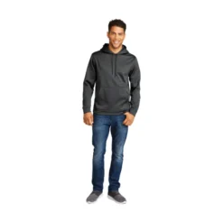 Sport-Tek® Sport-Wick® Fleece Hooded Pullover -Travel Storage Store F244 dksmokegry model ga19 550x550.jpg