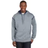 Sport-Tek® Tech Fleece Colorblock Hooded Sweatshirt