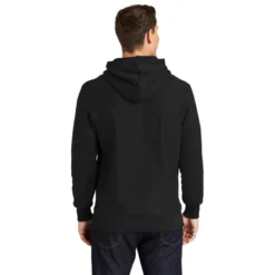 Sport-Tek® Super Heavyweight Pullover Hooded Sweatshirt 21 Sport-Tek® Super Heavyweight Pullover Hooded Sweatshirt -Travel Storage Store F281 black model back 550x550.jpg