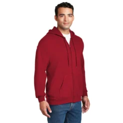 Hanes® Ultimate Cotton® - Full-Zip Hooded Sweatshirt
