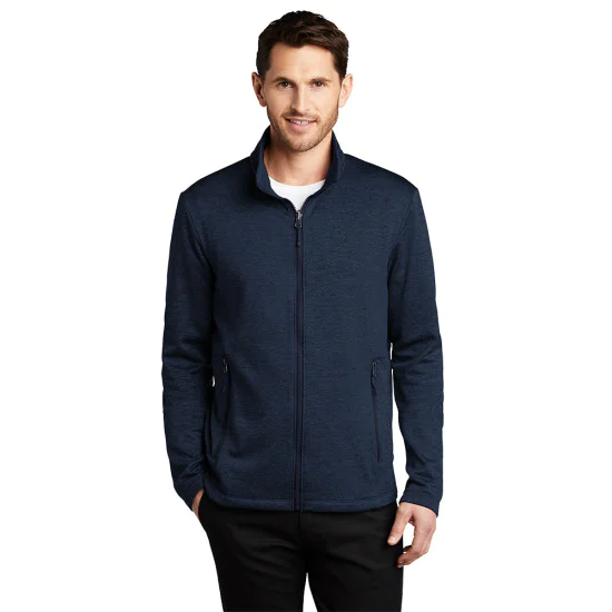 Port Authority® Collective Striated Fleece Jacket 1 Port Authority® Collective Striated Fleece Jacket