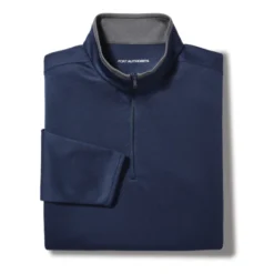 Port Authority ® Silk Touch ™ Performance 1/4-Zip 21 Port Authority ® Silk Touch ™ Performance 1/4-Zip -Travel Storage Store K584 navy folded GA20 550x550.jpg