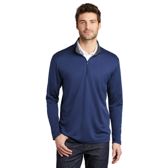 Port Authority ® Silk Touch ™ Performance 1/4-Zip 1 Port Authority ® Silk Touch ™ Performance 1/4-Zip