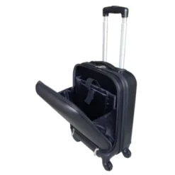 Featherweight Hardside Spinner Carry-On W/Laptop Pocket -Travel Storage Store L344320 open 550x550.jpg