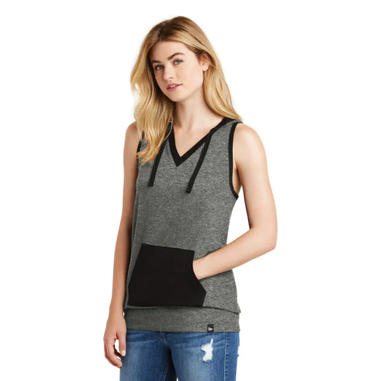 New Era® Ladies Heritage Blend Hoodie Tank 2 New Era® Ladies Heritage Blend Hoodie Tank - Image 2