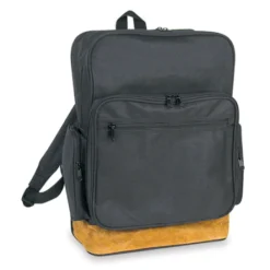 Leather Bottom Backpack