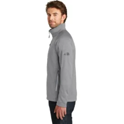 The North Face® Canyon Flats Fleece Jacket -Travel Storage Store NF0A3LH9 mediumgreyhthr model side 092017 550x550.jpg
