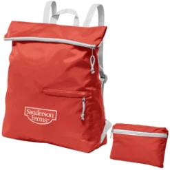 Folding Backpack -Travel Storage Store P2432 Red 550x550.jpg