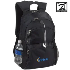 Contemporary Computer Backpack -Travel Storage Store P3412 Black 550x550.jpg