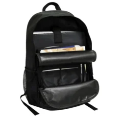 Campus Computer Backpack -Travel Storage Store P3434 Black open 550x550.jpg