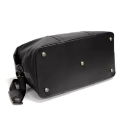 Milano Leather Duffle Bag -Travel Storage Store P6208 bottom 550x550.jpg