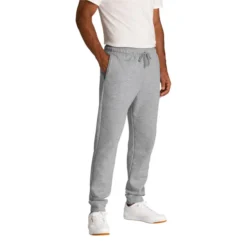 Port & Company ® Core Fleece Jogger -Travel Storage Store PC78J athleticheather model 3q 550x550.jpg