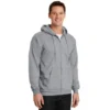 Port & Company® Essential Fleece Full-Zip Hooded Sweatshirt