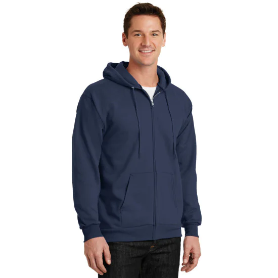 Port & Company® Essential Fleece Full-Zip Hooded Sweatshirt 2 Port & Company® Essential Fleece Full-Zip Hooded Sweatshirt - Image 2