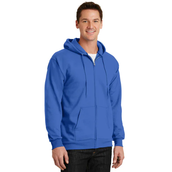 Port & Company® Essential Fleece Full-Zip Hooded Sweatshirt 7 Port & Company® Essential Fleece Full-Zip Hooded Sweatshirt - Image 7