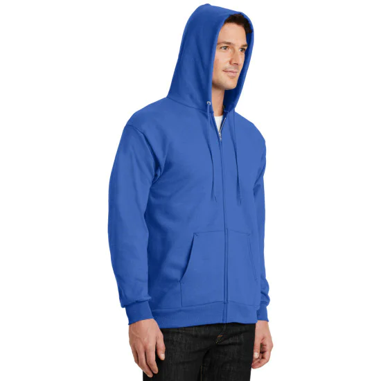 Port & Company® Essential Fleece Full-Zip Hooded Sweatshirt 9 Port & Company® Essential Fleece Full-Zip Hooded Sweatshirt - Image 9