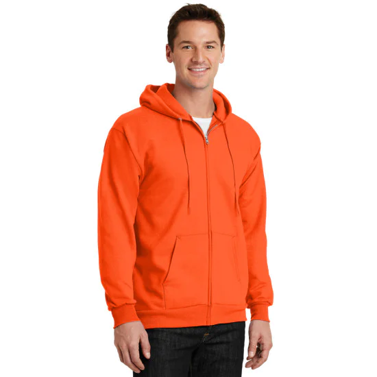Port & Company® Essential Fleece Full-Zip Hooded Sweatshirt 16 Port & Company® Essential Fleece Full-Zip Hooded Sweatshirt - Image 16