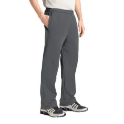 Sport-Tek® Sport-Wick® Fleece Pant -Travel Storage Store ST237 darksmokegrey model 3q 072014 550x550.jpg