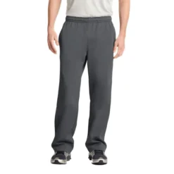 Sport-Tek® Sport-Wick® Fleece Pant -Travel Storage Store ST237 darksmokegrey model front 072014 550x550.jpg