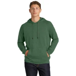 Sport-Tek® Lightweight French Terry Pullover Hoodie -Travel Storage Store ST272 forestgreenheather model front 550x550.jpg