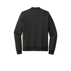 Sport-Tek® Lightweight French Terry Bomber -Travel Storage Store ST274 heatherblack flat back 550x550.jpg