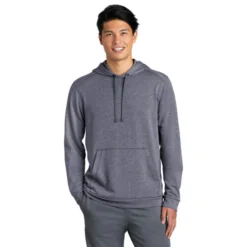 Sport-Tek ® PosiCharge ® Tri-Blend Wicking Fleece Hooded Pullover
