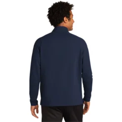 Sport-Tek® Sport-Wick® Flex Fleece 1/4-Zip -Travel Storage Store ST561 truenavy model back 550x550.jpg