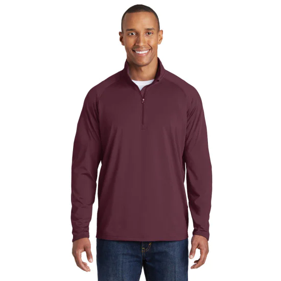 Sport-Tek® Sport-Wick® Stretch 1/2-Zip Pullover 1 Sport-Tek® Sport-Wick® Stretch 1/2-Zip Pullover