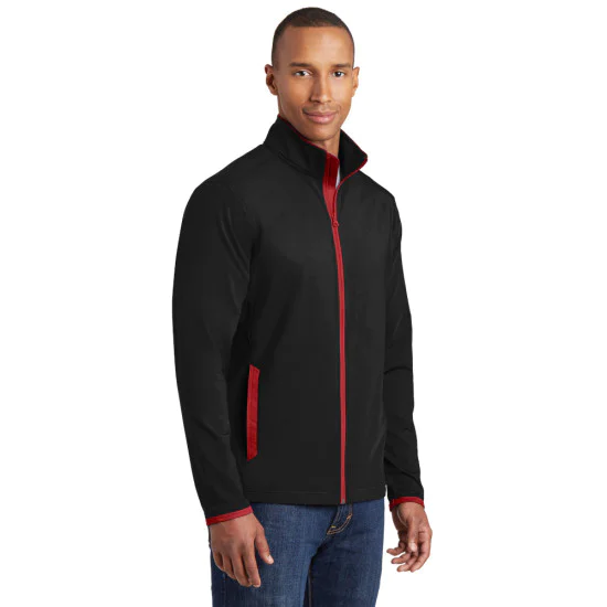 Sport-Tek® Sport-Wick® Stretch Contrast Full-Zip Jacket 1 Sport-Tek® Sport-Wick® Stretch Contrast Full-Zip Jacket
