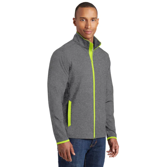 Sport-Tek® Sport-Wick® Stretch Contrast Full-Zip Jacket 5 Sport-Tek® Sport-Wick® Stretch Contrast Full-Zip Jacket - Image 5