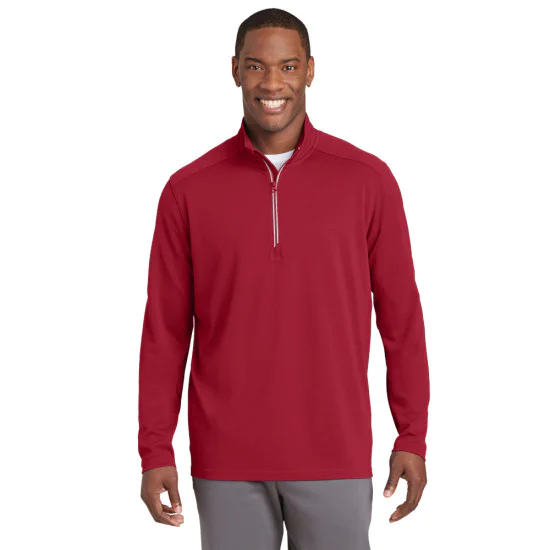 Sport-Tek® Sport-Wick® Textured 1/4-Zip Pullover 4 Sport-Tek® Sport-Wick® Textured 1/4-Zip Pullover - Image 4