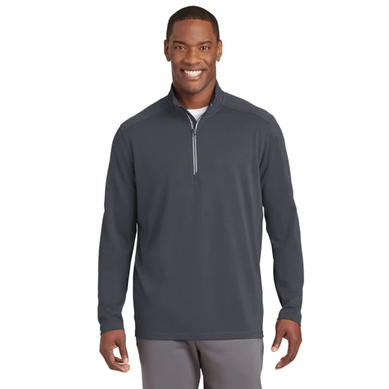 Sport-Tek® Sport-Wick® Textured 1/4-Zip Pullover 2 Sport-Tek® Sport-Wick® Textured 1/4-Zip Pullover - Image 2