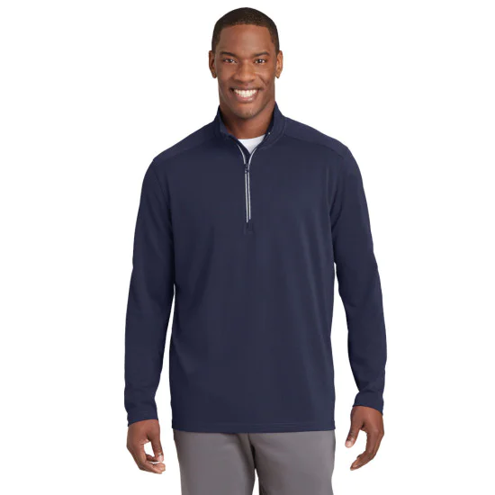 Sport-Tek® Sport-Wick® Textured 1/4-Zip Pullover 5 Sport-Tek® Sport-Wick® Textured 1/4-Zip Pullover - Image 5