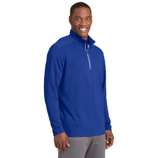 Sport-Tek® Sport-Wick® Textured 1/4-Zip Pullover 7 Sport-Tek® Sport-Wick® Textured 1/4-Zip Pullover - Image 7