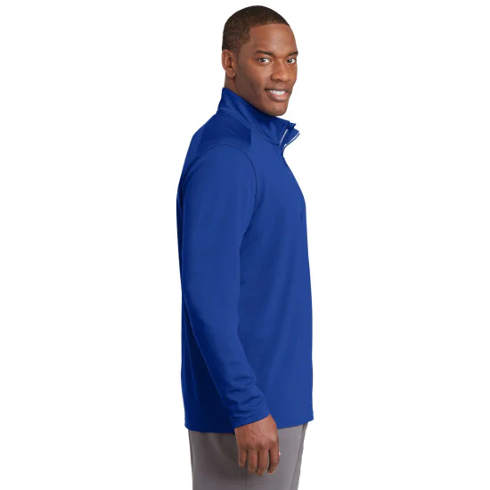Sport-Tek® Sport-Wick® Textured 1/4-Zip Pullover 9 Sport-Tek® Sport-Wick® Textured 1/4-Zip Pullover - Image 9