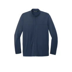 TravisMathew Newport Full-Zip Fleece -Travel Storage Store TM1MU420 bluenights flat front 550x550.jpg