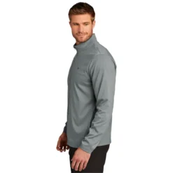 TravisMathew Surfside Full-Zip Jacket -Travel Storage Store TM1MU422 quietshadegreyheather model side 550x550.jpg