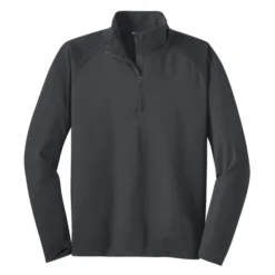 Sport-Tek® Tall Sport-Wick® Stretch 1/2-Zip Pullover 19 Sport-Tek® Tall Sport-Wick® Stretch 1/2-Zip Pullover -Travel Storage Store TST850 charcoalgrey flat front 550x550.jpg