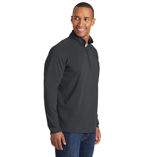 Sport-Tek® Tall Sport-Wick® Stretch 1/2-Zip Pullover 5 Sport-Tek® Tall Sport-Wick® Stretch 1/2-Zip Pullover - Image 5