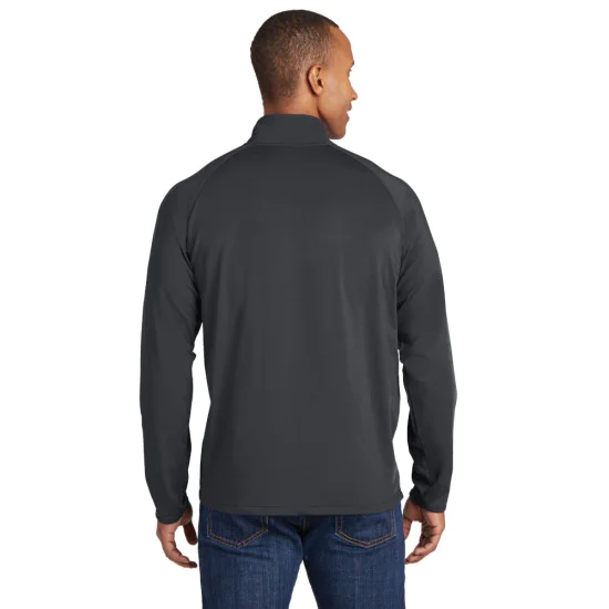 Sport-Tek® Tall Sport-Wick® Stretch 1/2-Zip Pullover 4 Sport-Tek® Tall Sport-Wick® Stretch 1/2-Zip Pullover - Image 4